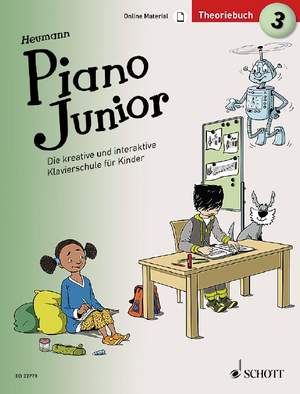 Heumann, H: Piano Junior: Theoriebuch 3 Vol. 3
