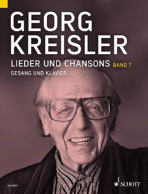 Kreisler, G: Lieder und Chansons Vol. 7