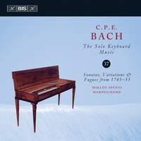 CPE Bach: The Solo Keyboard Music, Vol. 37