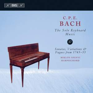 CPE Bach: The Solo Keyboard Music, Vol. 37