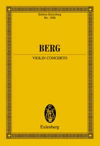 Berg, A: Violin Concerto