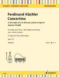 Kuechler, F: Concertino D major op. 15