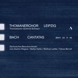 JS Bach: Cantatas BWV 33, 17, 99 Product Image