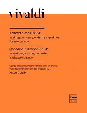 Antonio Vivaldi: Concerto In D Minor RV 541