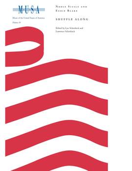 Sissle and Blake: Shuffle Along