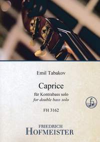 Emil Tabakov: Caprice für Kontrabass solo