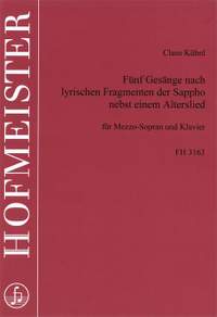 Claus Kühnl: Fünf Gesänge