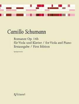 Camillo Schumann: Romanze Op. 14b for Viola and Piano