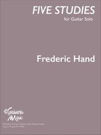 Frederic Hand: Five Studies for Guitar Solo
