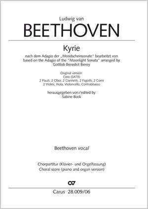 Beethoven: Kyrie based on the Adagio of the "Moonlight Sonata"