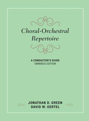 Choral-Orchestral Repertoire: A Conductor's Guide Product Image