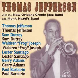 With the New Orleans Creole Jazz Band