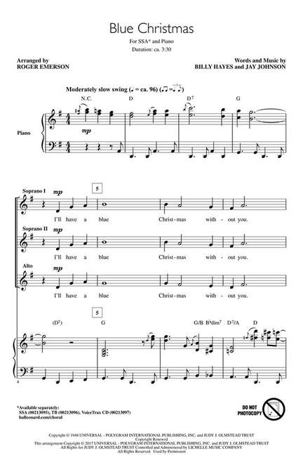 Billy Hayes_Jay Johnson: Blue Christmas