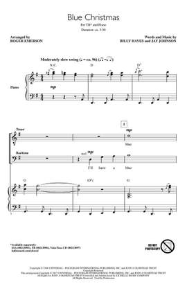 Billy Hayes_Jay Johnson: Blue Christmas