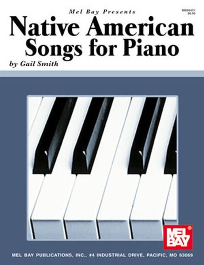 Book & Online Audio 95451M Native American Songs for Piano Solo 