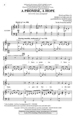 Rebecca Fair: A Promise, A Hope