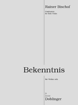 Rainer Bischof: Bekenntnis
