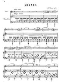 Sjögren, Emil: Violin Sonata op. 19