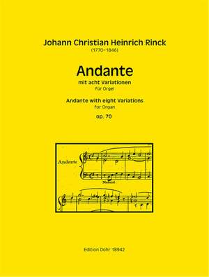 Rinck, J C H: Andante op.70