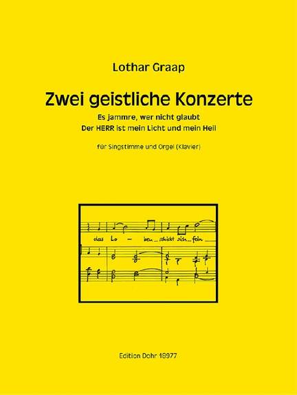 Graap, L: Zwei geistliche Konzerte