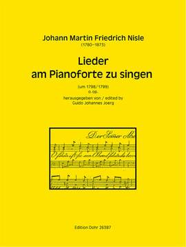 Nisle, J F: Lieder am Pianoforte zu singen o.op