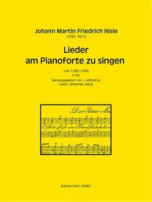 Nisle, J F: Lieder am Pianoforte zu singen o.op