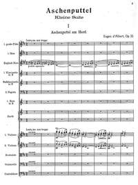 Albert, Eugen d’: Aschenputtel Op.33, suite for orchestra