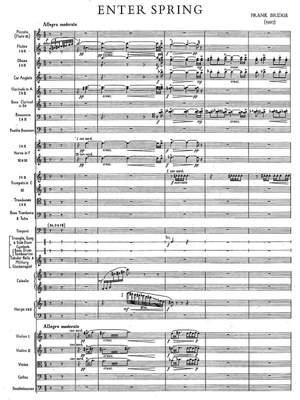 Bridge, Frank: Enter Spring for orchestra