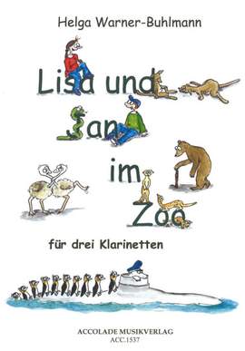 Helga Warner-Buhlmann: Lisa und Jan im Zoo