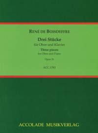 René De Boisdeffre: 3 Stücke op. 26