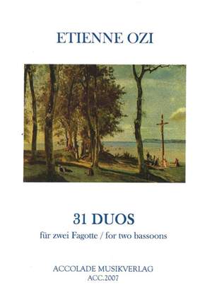 Etienne Ozi: 31 Duos aus der Nouvelle Methode de Basson