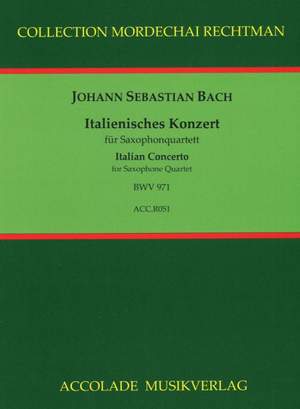 Johann Sebastian Bach: Italienisches Konzert BWV 971