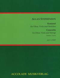 Allan Stephenson: Konzert für Oboe, Viola und Streicher