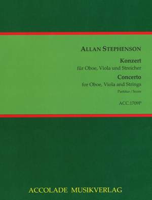 Allan Stephenson: Konzert für Oboe, Viola und Streicher