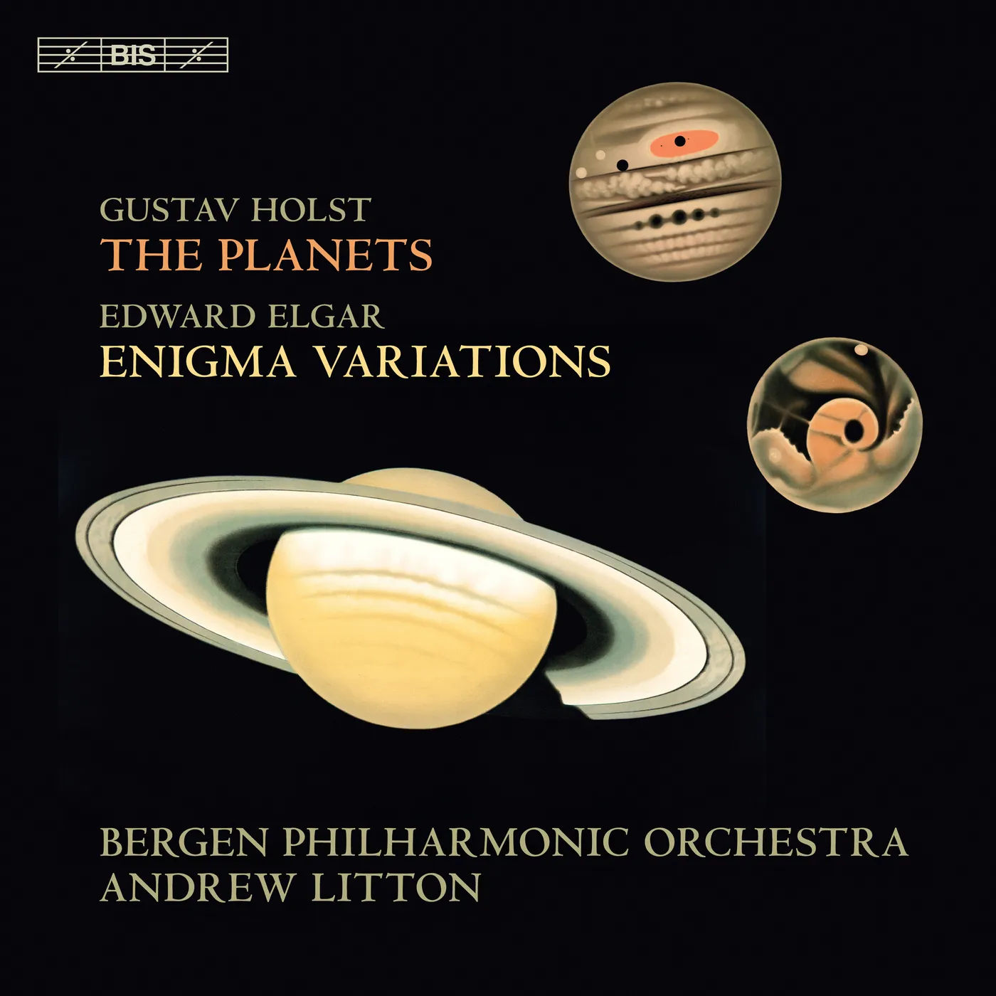 Holst: The Planets & Elgar: Enigma Variations - BIS: BIS2068