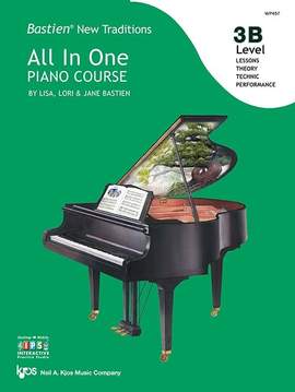 Bastien, Jane, Lisa: Bastien All in One Piano Course Level 3B