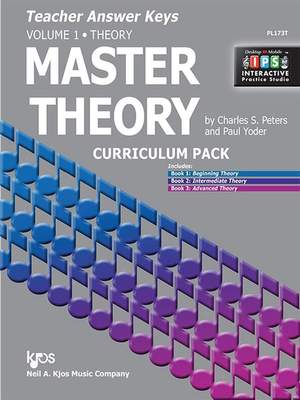 Peters, Charles: Master Theory Teacher Answer Key Vol.1
