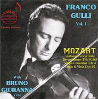 Mozart: Franco Gulli, Vol. 1