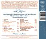 Beethoven: The Creatures of Prometheus (version for piano) Product Image