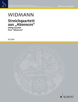 Widmann, J: String Quartet