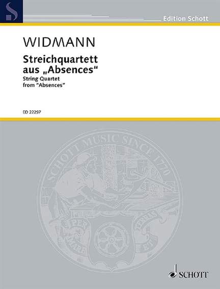Widmann, J: Streichquartett