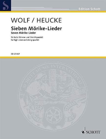 Wolf, H P J: Seven Mörike Lieder