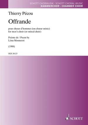 Pécou, T: Offrande