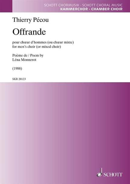 Pécou, T: Offrande