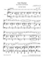 Sibelius: 4 Pieces for Violin and Piano Op. 115 Product Image