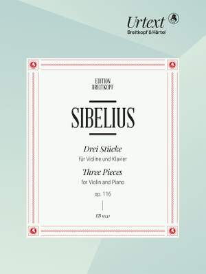 Sibelius: Three Pieces for Violin and Piano Op. 116