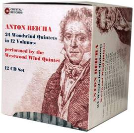 Anton Reicha, 24 Woodwind Quintets in 12 Volumes