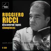 Ruggiero Ricci - Discovered Tapes - Showpieces