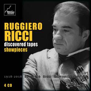 Ruggiero Ricci - Discovered Tapes - Showpieces