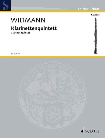 Widmann, J: Clarinet quintet